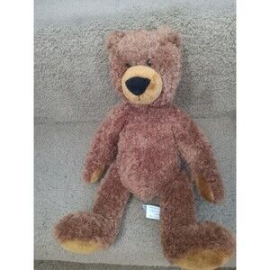 Aurora Bear Brown 2017 Plush 13" Long Stuffed Animal